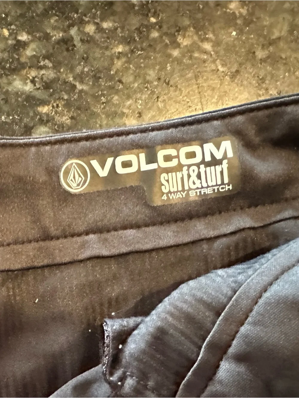 Volcom Men's Black Swim Board Shorts